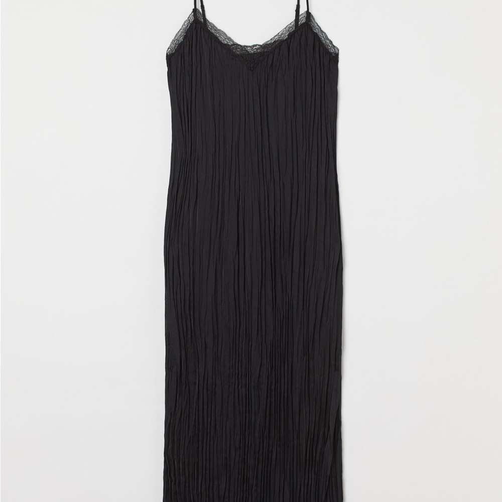 ISO HM lace trim dress
